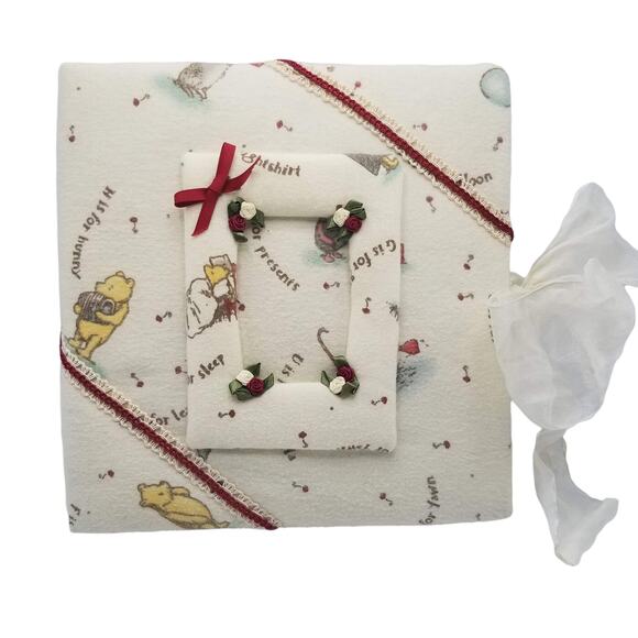 Winnie the Pooh 3" Binder Handmade - Picture 1 of 8